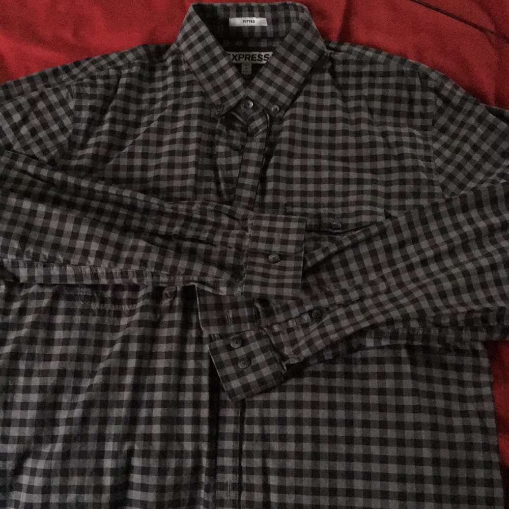 Express men’s button down shirt